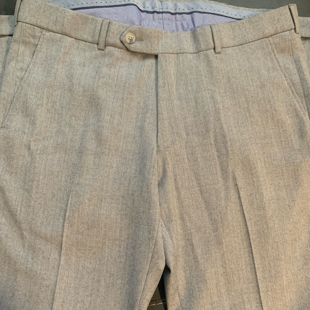 BALLIN Mens Wool and Cashmere Dress Pants